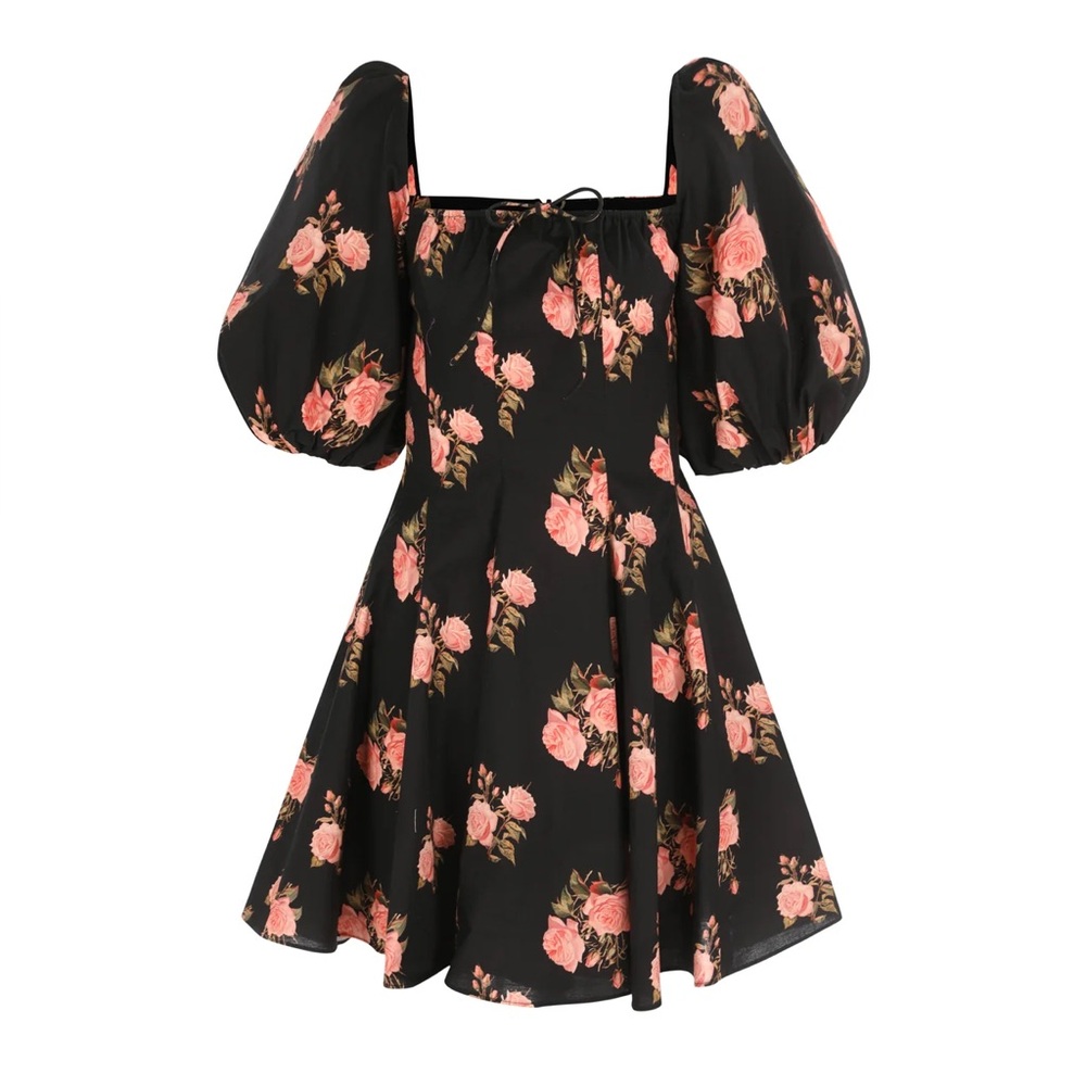 Selkie Night Rose Mini Dress